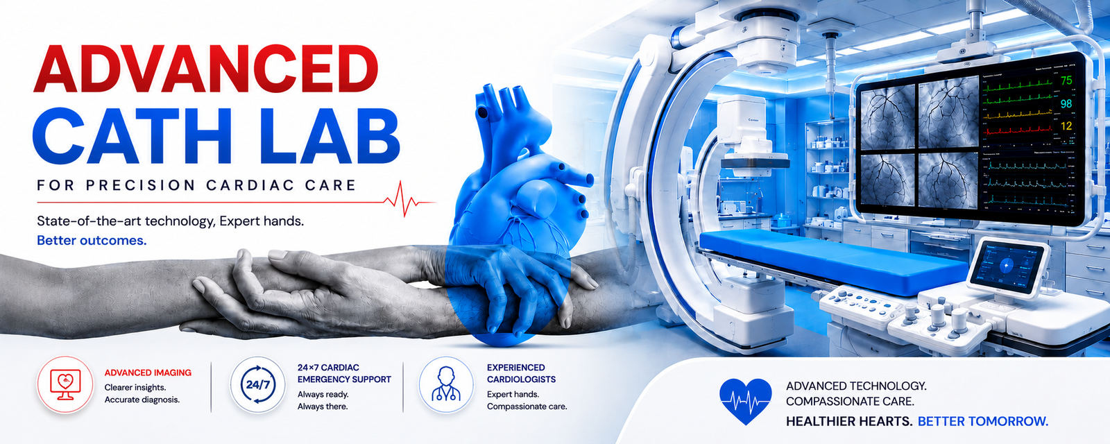 Advanced Cath Lab - Precision Care. Stronger Hearts.